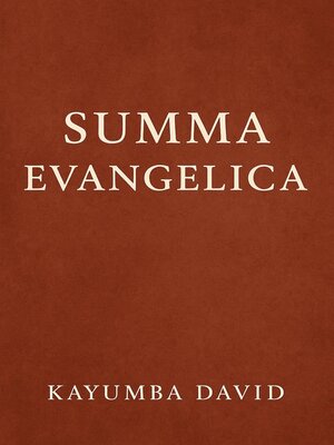 cover image of Summa Evangelica